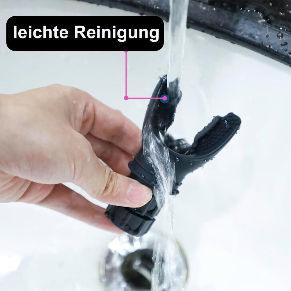 Atemtrainer Lungentrainer, Atemtrainingsgerät Für Die Lungenkapazität, Atemübungen Trainer Mit Einstellbaren Widerständen Zur Steigerung Der Atemausdauer, Lungentrainer Sport, Schwarz