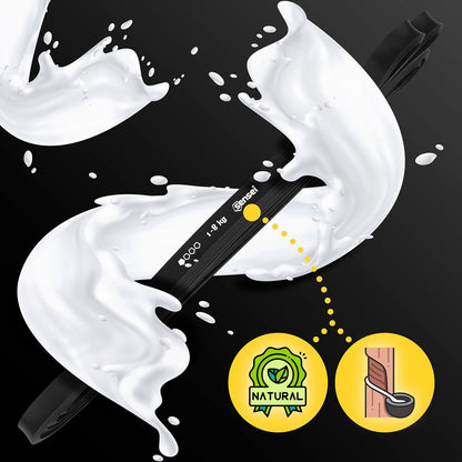 SENSEI® Widerstandsbänder – Fitnessbänder Gummibänder Für Krafttraining Klimmzughilfe Yoga & Rehabilitation Mit Übungsanleitung