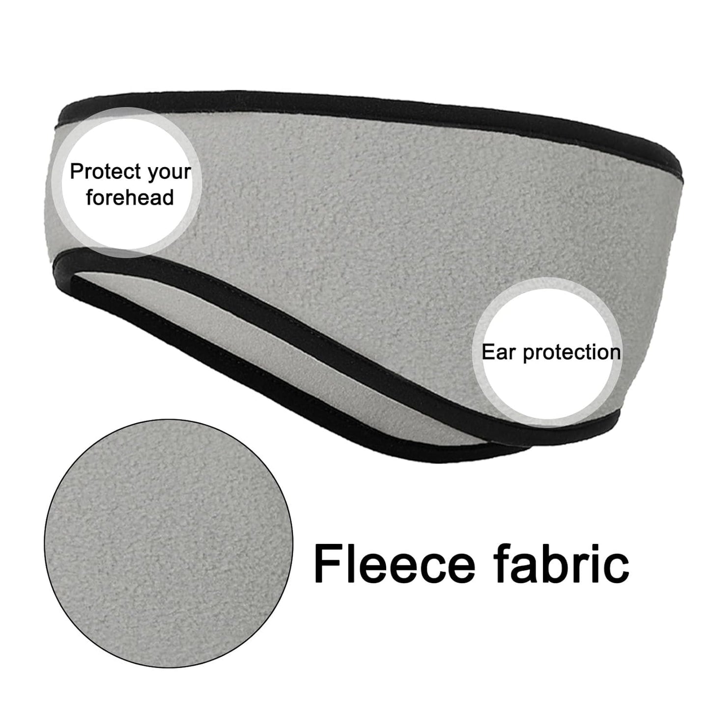 3-Teiliges Winter-Stirnband, Ohrenschutz,  Warm Und Bequem, Gehörschutz, Winter-Stirnband, Geeignet Für Outdoor-Sportarten