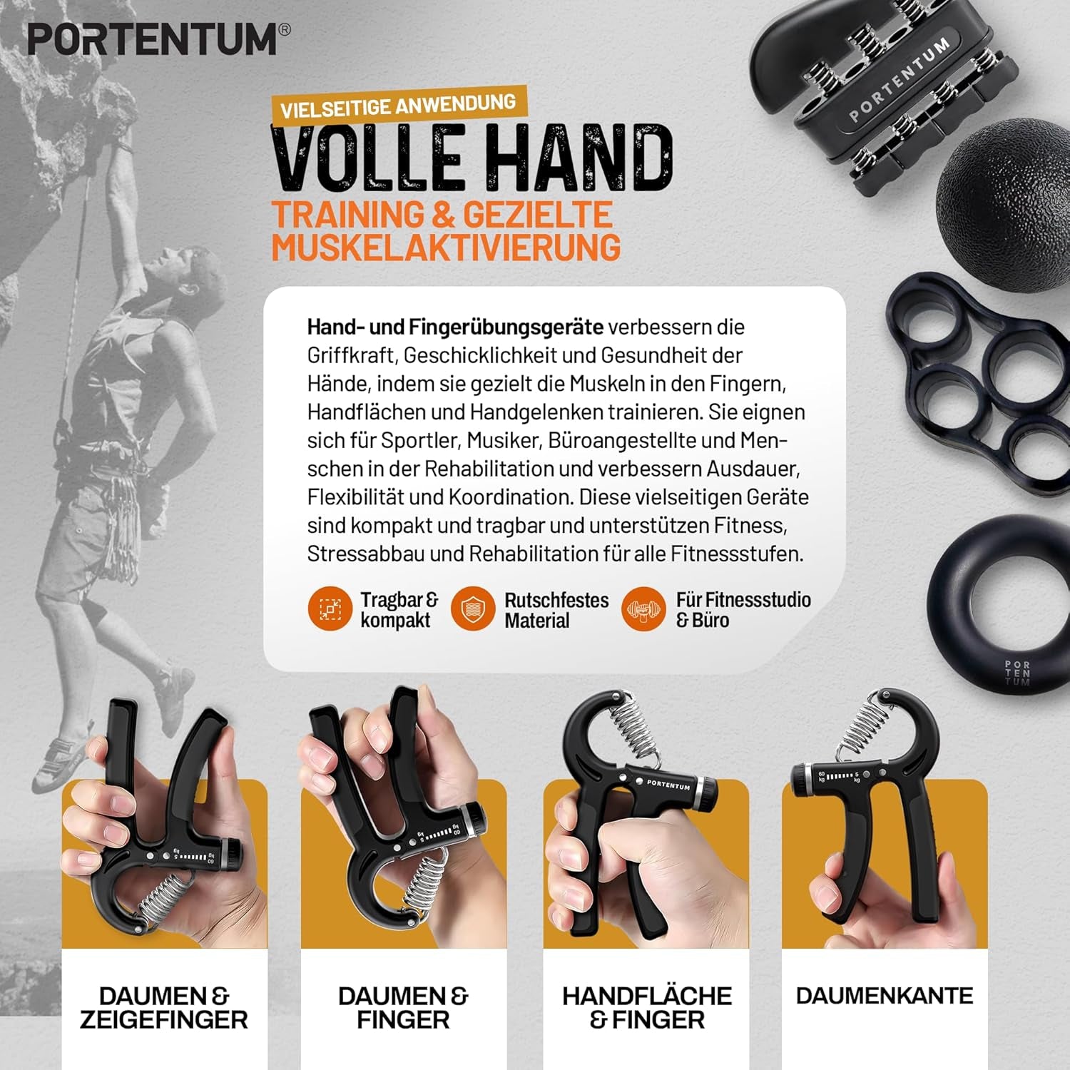 PORTENUM Handtrainer